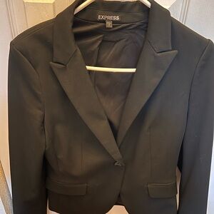 Express Women's Classic Black Suit Jacket